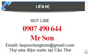Sua dien nuoc tai Can Tho LH: 0907490644